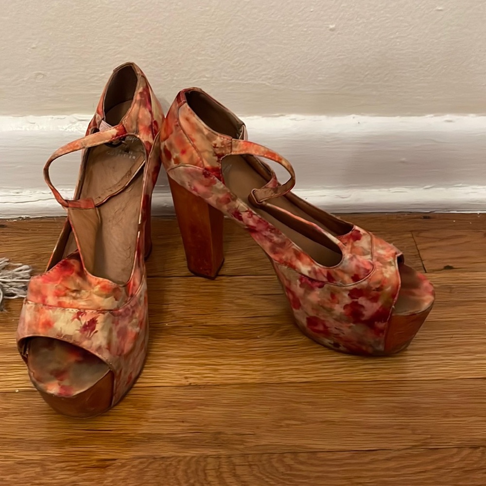 Jeffrey Campbell urban outfitters platform heels
